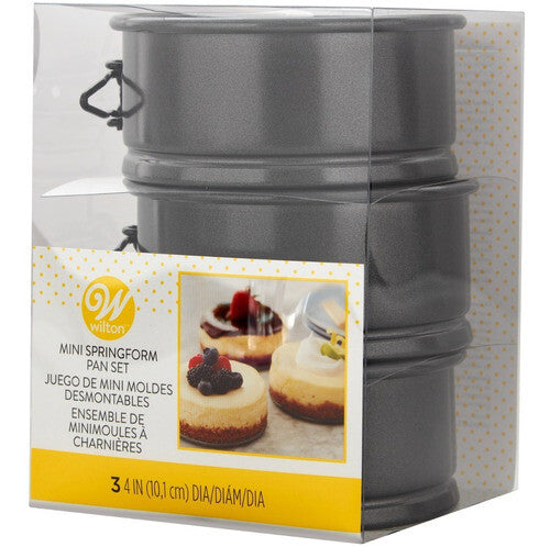 MOLDES MINI DESMOLDABLES 3 PIEZAS WILTON