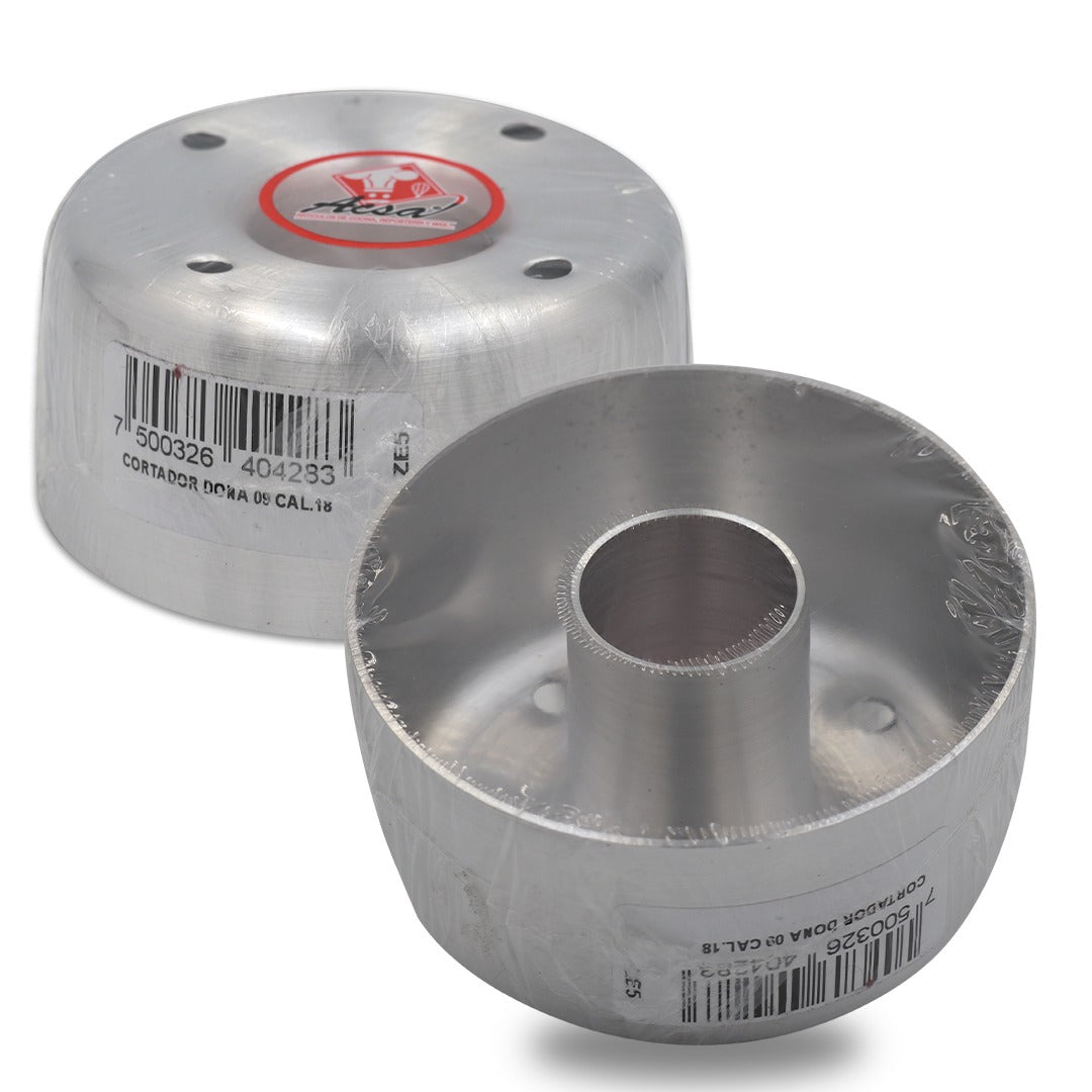 CORTADOR DONA ALUMINIO 09 CM CAL 18 ACSA ZE5
