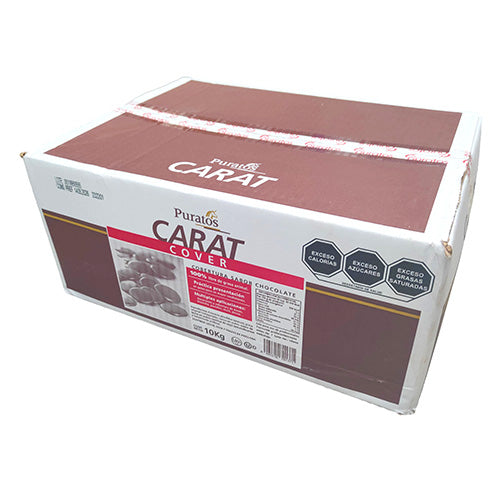 LUNETA CARAT SABOR CHOCOLATE CON LECHE CAJA 10 KG PURATOS