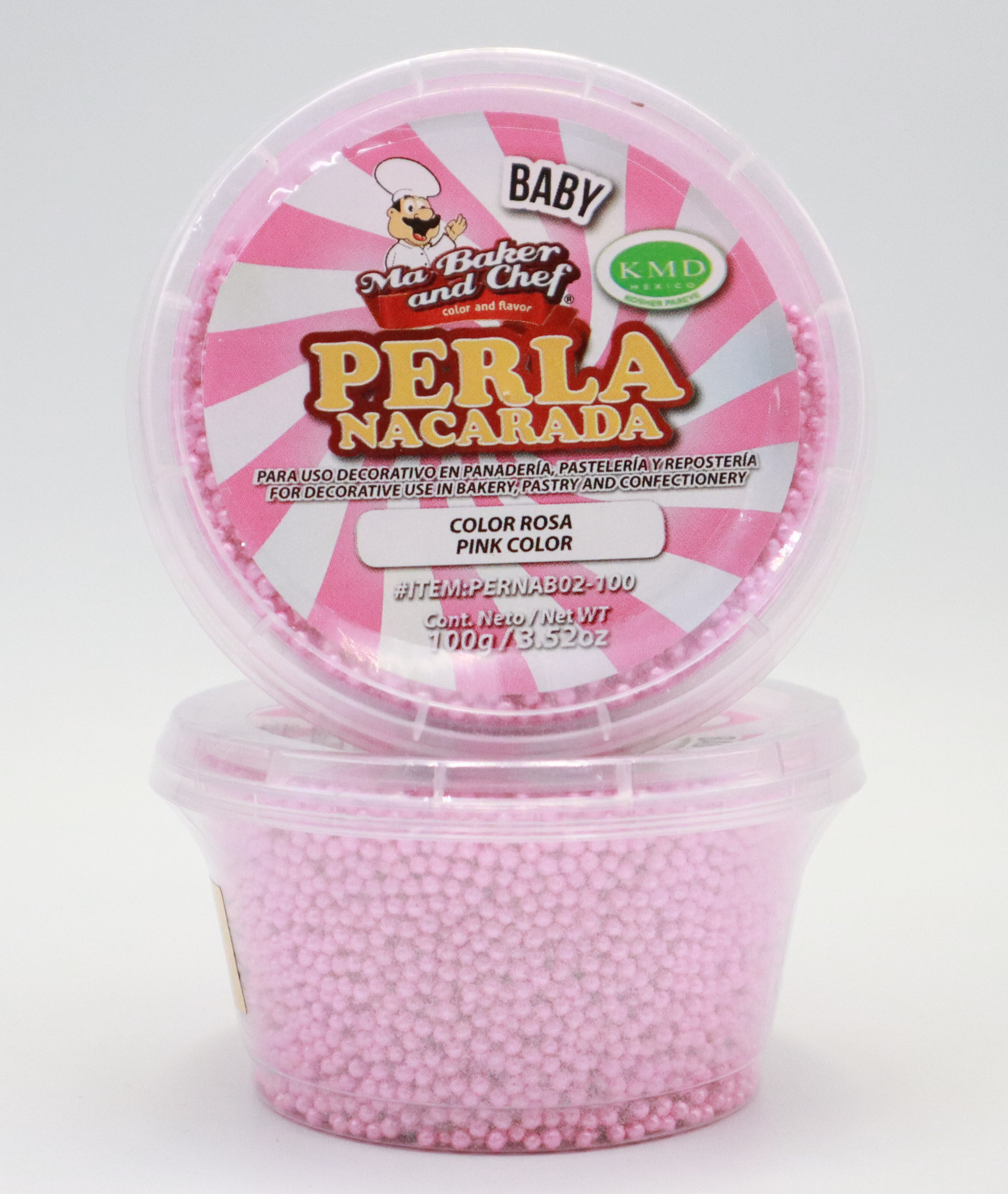 PERLA NACARADA BABY ROSA MA BAKER