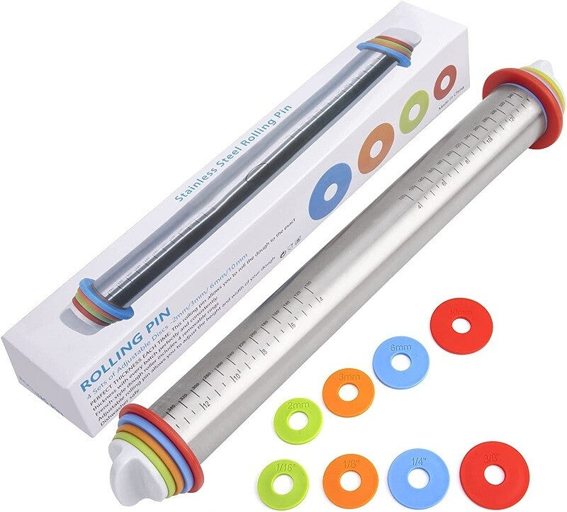 RODILLO REGULABLE CON 4 ANILLOS 40 CM KITCHEN