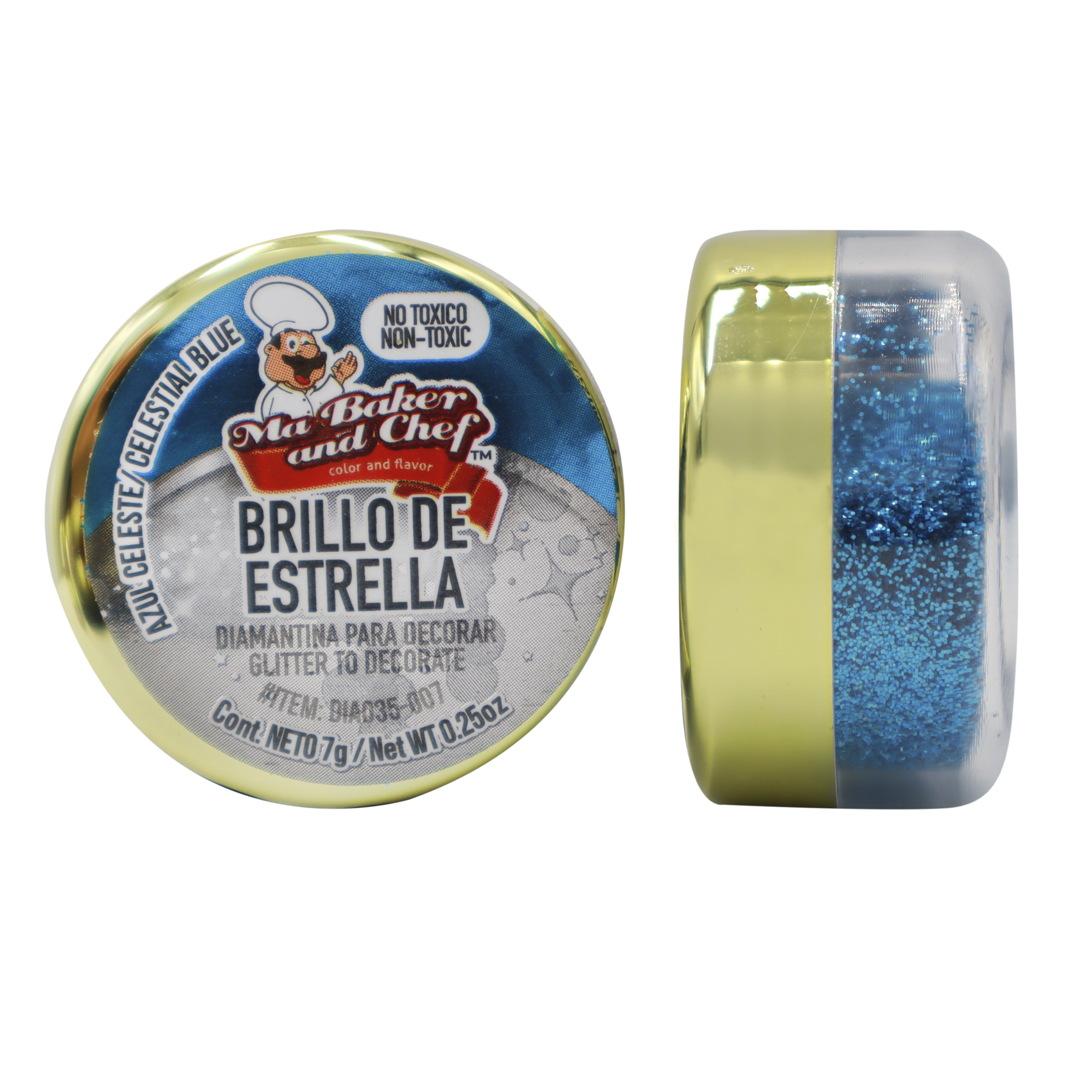 DIAMANTINA AZUL CELESTE 7 GR MA BAKER
