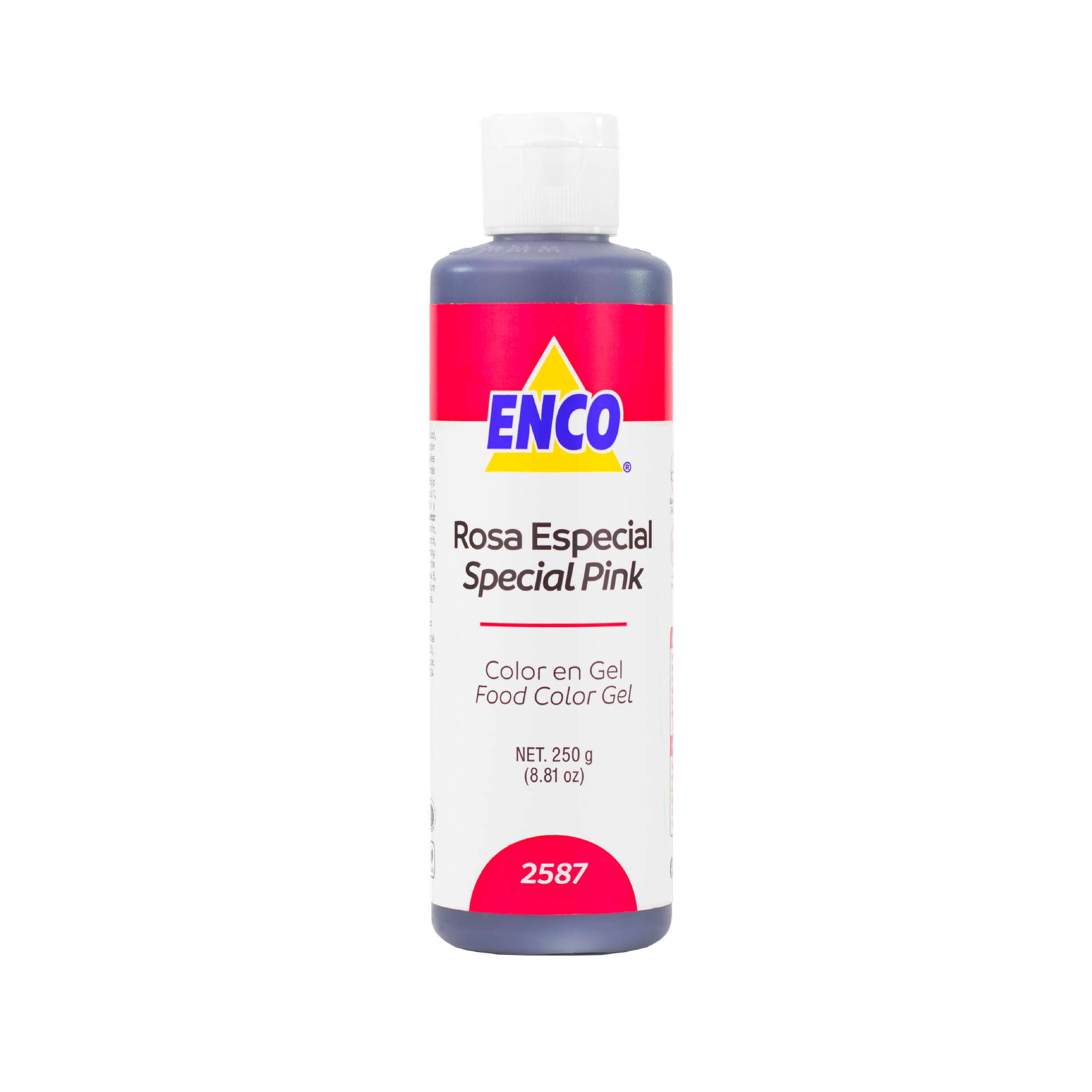 COLOR EN GEL ROSA ESPECIAL 250 GR ENCO