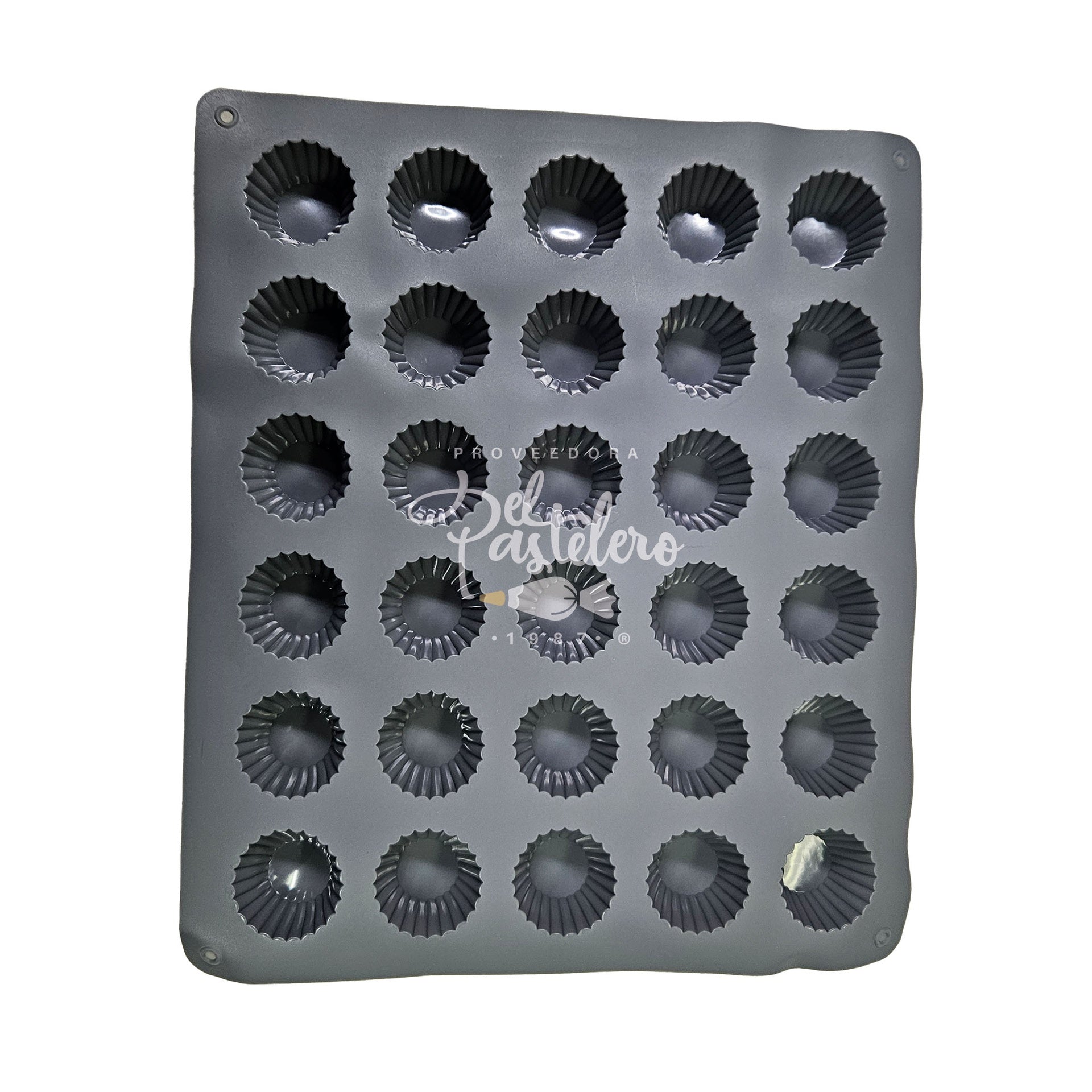 MOLDE SILICON CANASTITAS 30 CAV 28X24X5.2 SIL001312 ALEGRIA