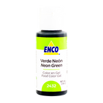 Color en Gel - Enco - 40g - Verde Neón