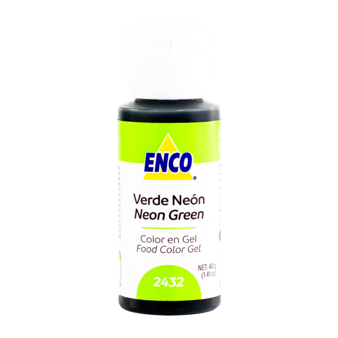 Color en Gel - Enco - 40g - Verde Neón