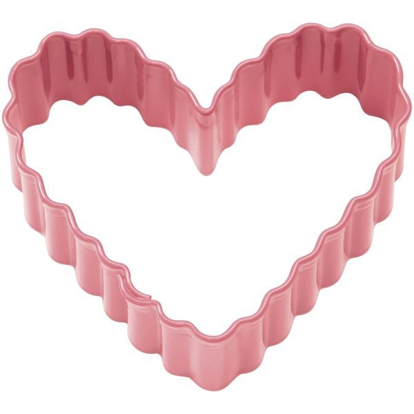 CORTADOR GALLETAS METALICO CORAZÓN 7.5CM WILTON