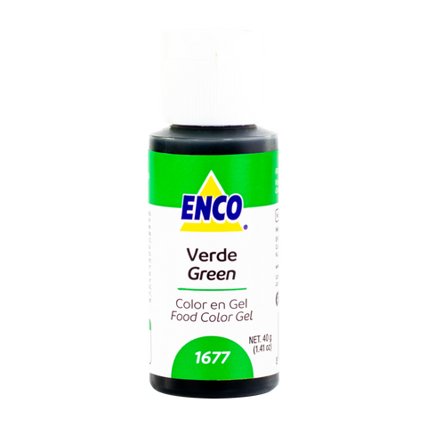 Color en Gel - Enco - 40g - Verde