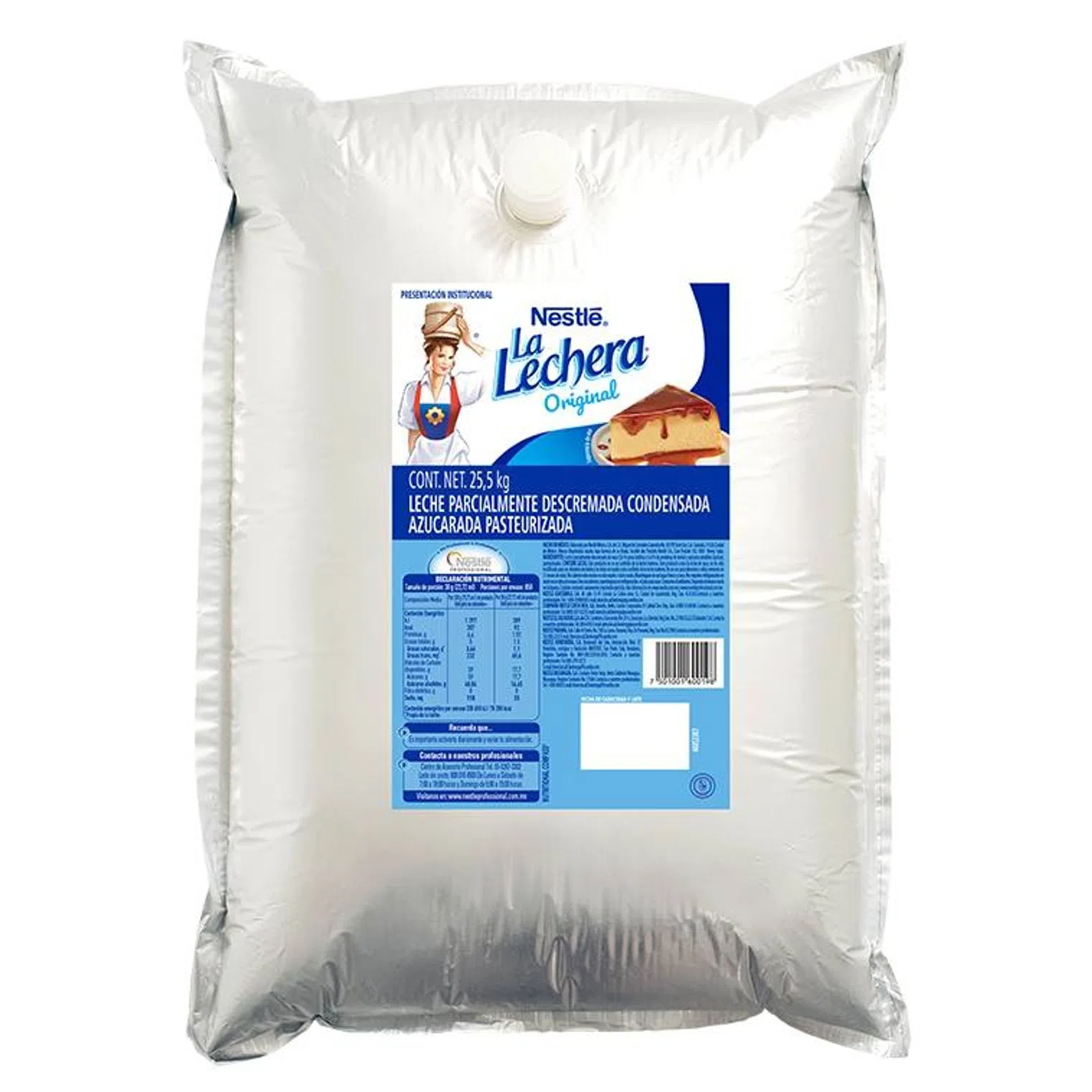 LECHE CONDENSADA LA LECHERA BOLSA 25.5 KG NESTLE