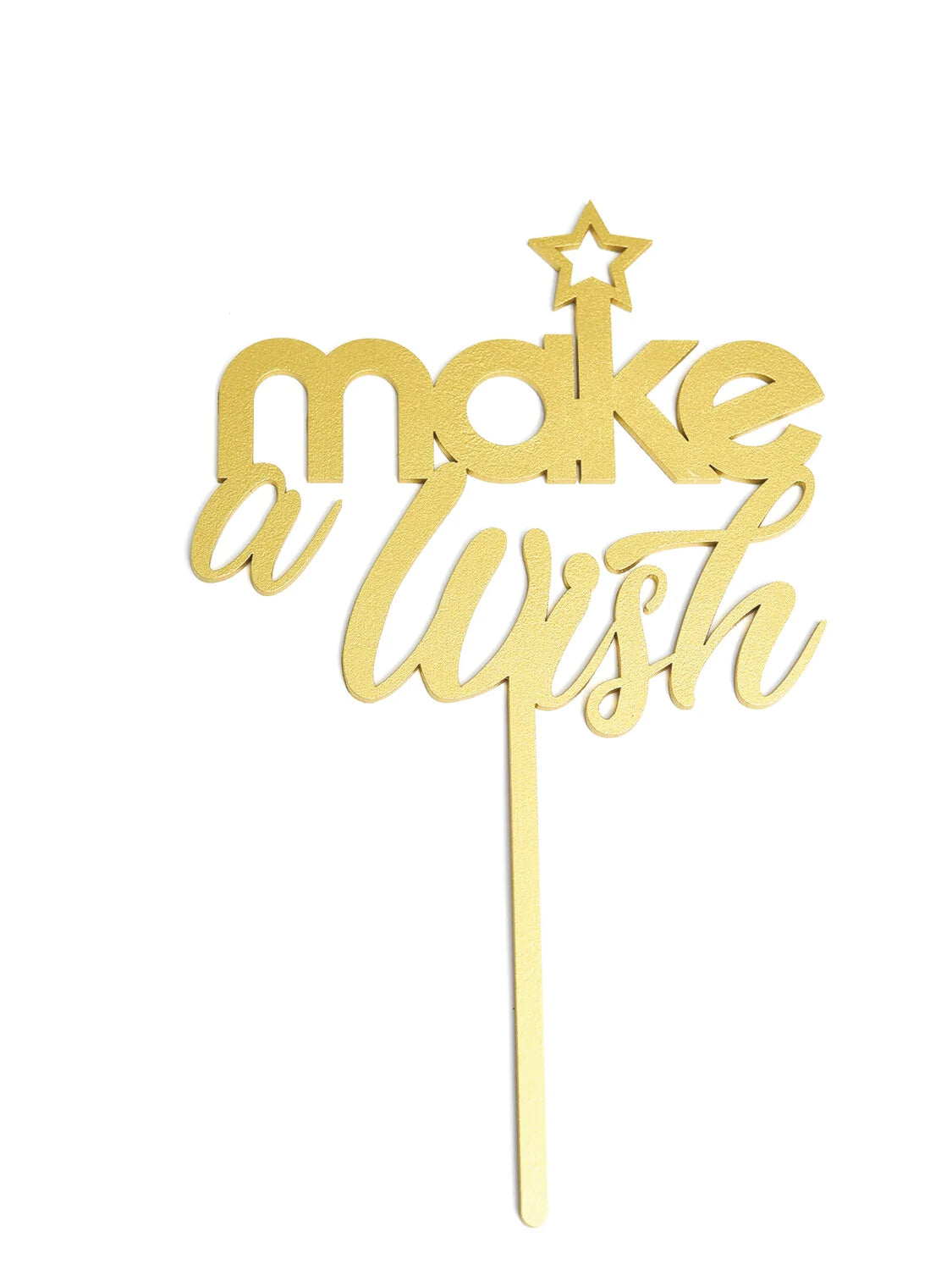 LETRERO MAKE A WISH BAKE DARLING