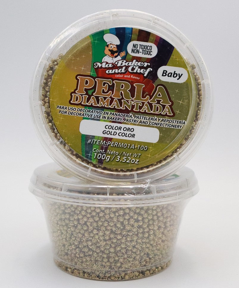 PERLA DIAMANTADA BABY ORO MA BAKER