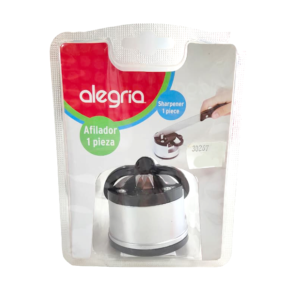 AFILADOR CUCHILLO ADHERIBLE 7 X 6 CM ALEGRIA