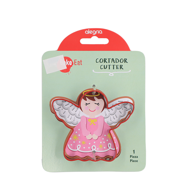 CORTADOR GALLETAS ACERO INOXIDABLE ANGEL NAVIDEÑO