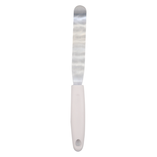ESPATULA ACERO INOXIDABLE RECTA BLANCA 26 CM