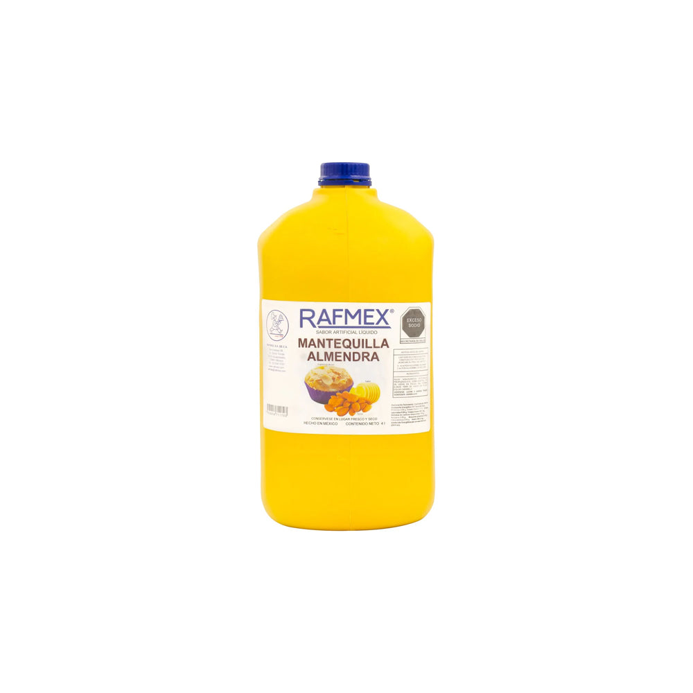 ESENCIA MANTEQUILLA HORNEABLE ALMENDRA GALÓN 4 LTS RAFMEX