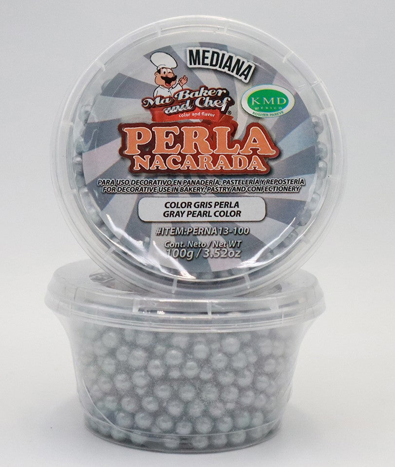 PERLA NACARADA MEDIANA GRIS PERLA MA BAKER