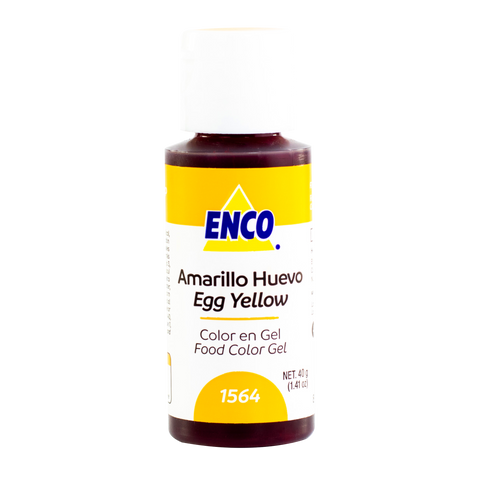 Color en Gel - Enco - 40g - Amarillo Huevo