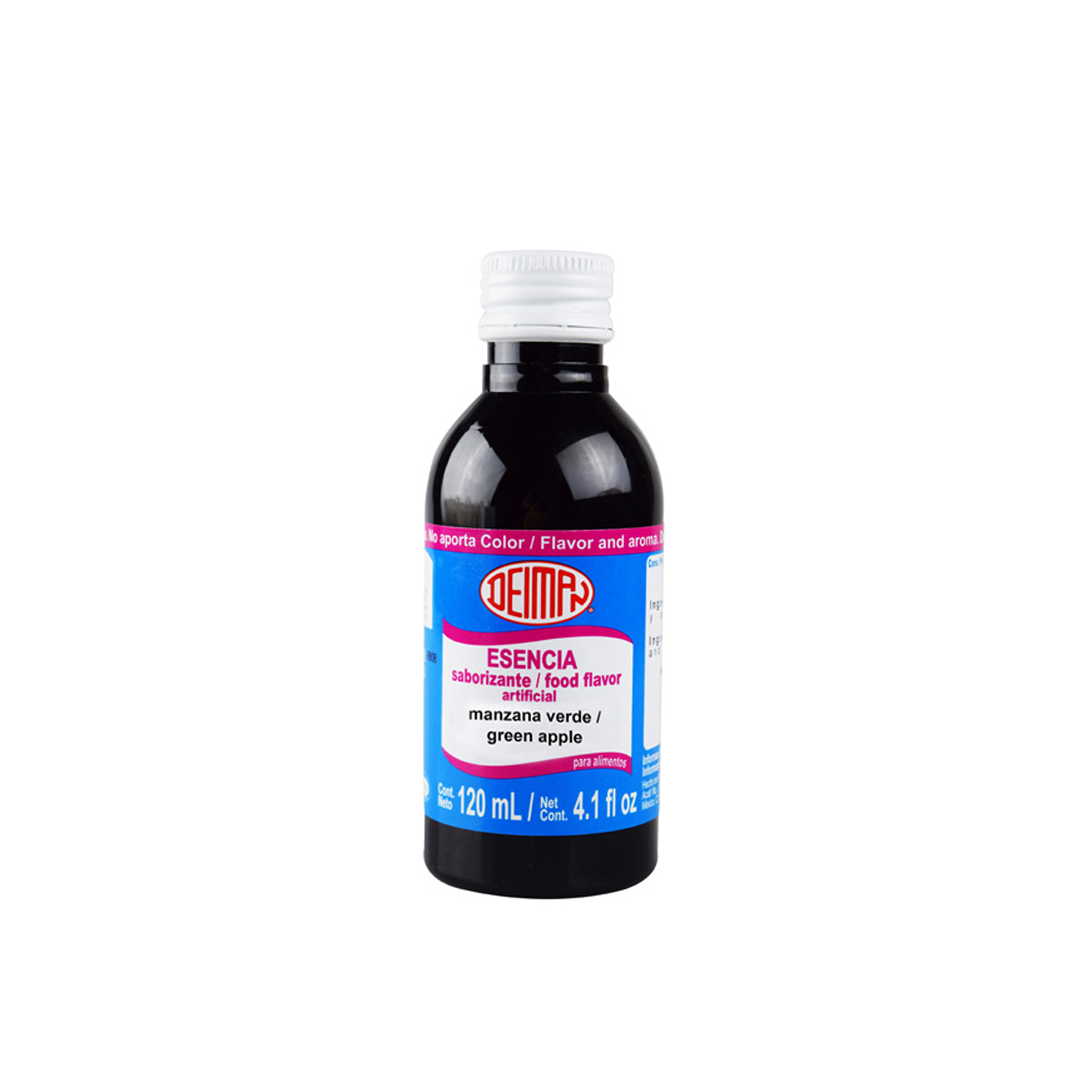 ESENCIA MANZANA VERDE FRASCO 120 ML DEIMAN