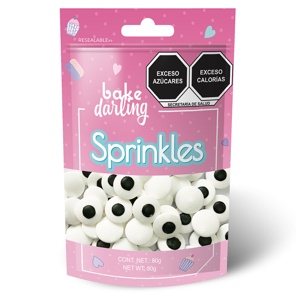 SPRINKLES DULCES OJOS GRANDES 80 GR BAKE DARLING