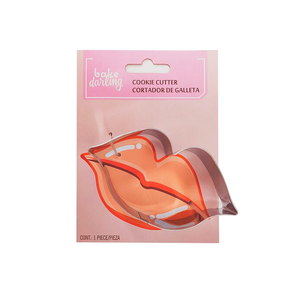 CORTADOR GALLETAS METALICO LABIOS PIEZA BAKE DARLING