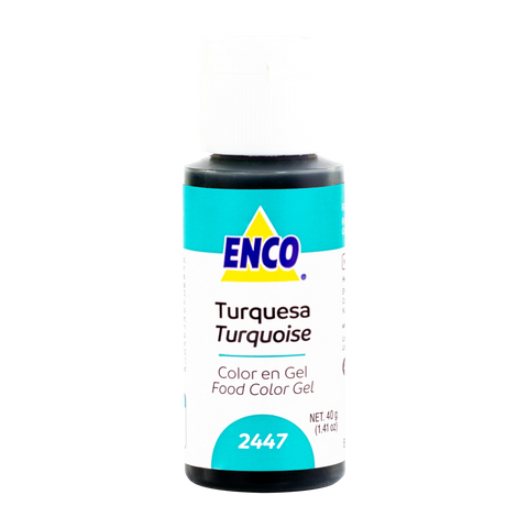 Color en Gel - Enco - 40g - Turquesa