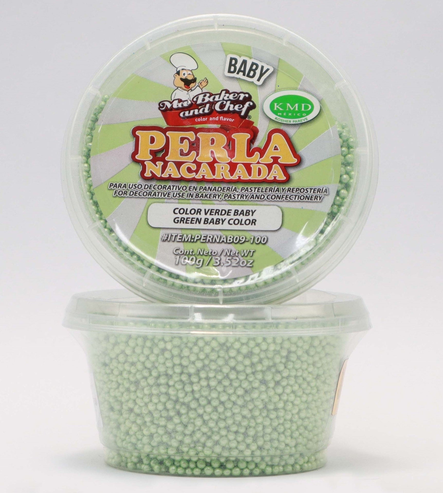 PERLA NACARADA BABY VERDE BABY MA BAKER