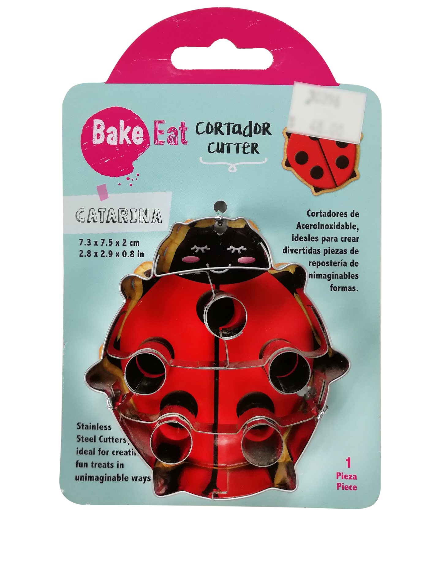 CORTADOR GALLETAS ACERO INOXIDABLE CATARINA