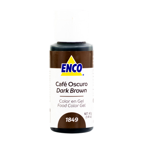 Color en Gel - Enco - 40g - Café Oscuro