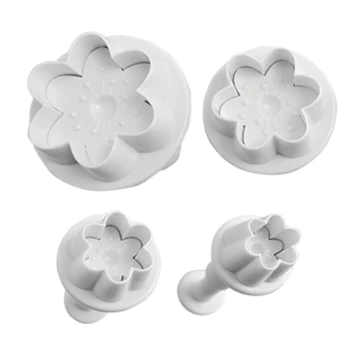 CORTADOR EYECTOR PLASTICO FONDANT FLOR PISTILOS