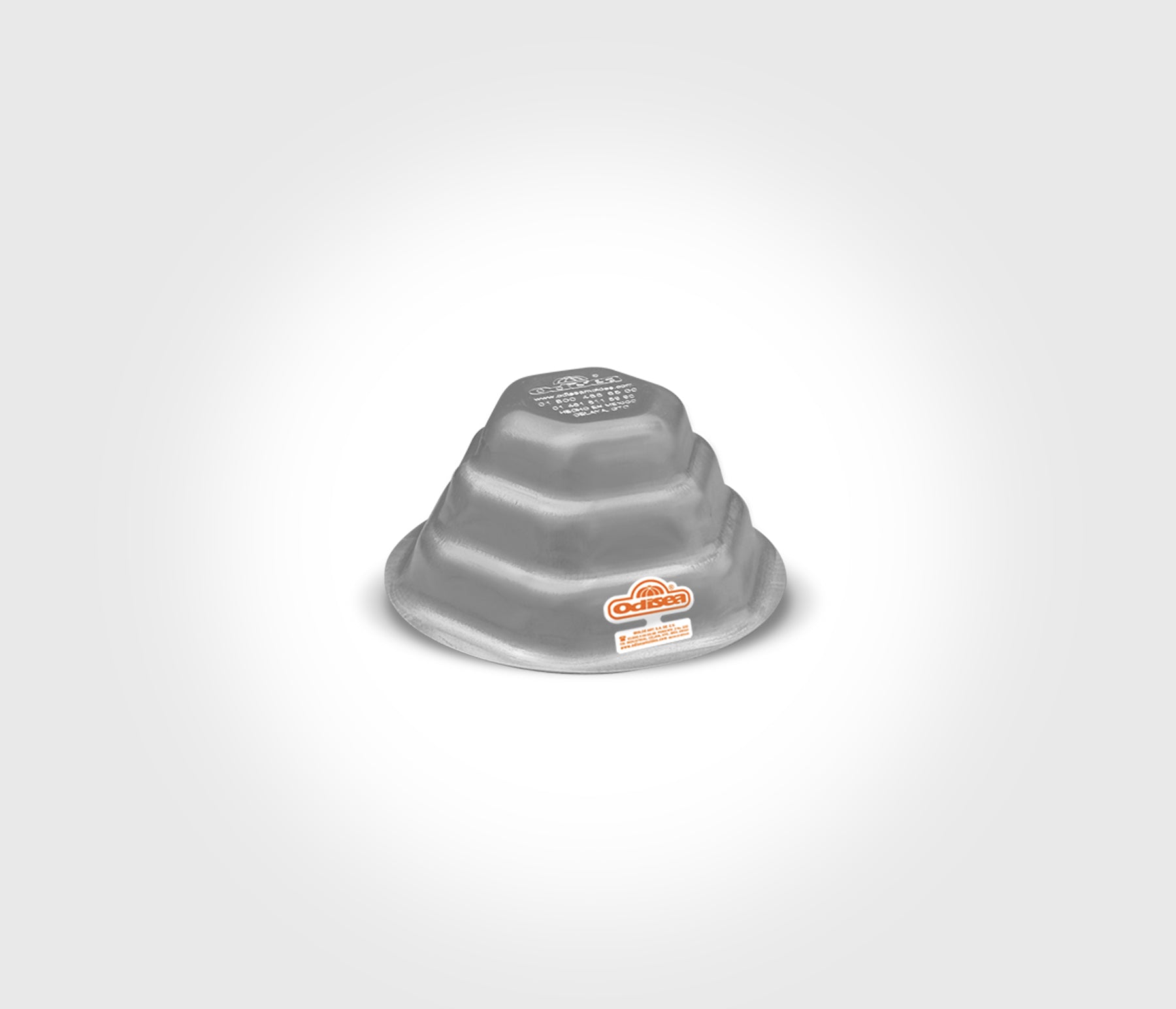MOLDE FLAN PIRAMIDE ALUMINIO ODISEA