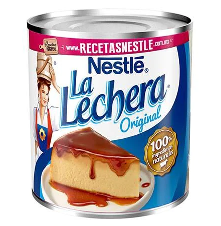 LECHE CONDENSADA LA LECHERA LATA 387 GR NESTLE