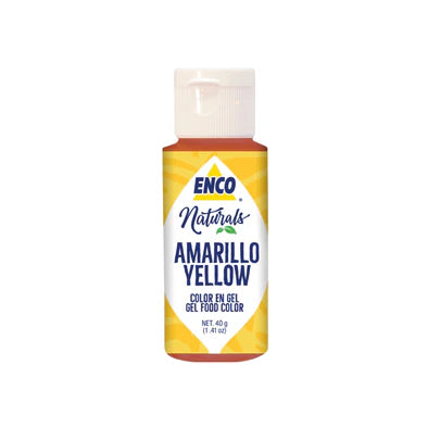 Colorante en gel - Enco - Naturals - 40 gr - Amarillo