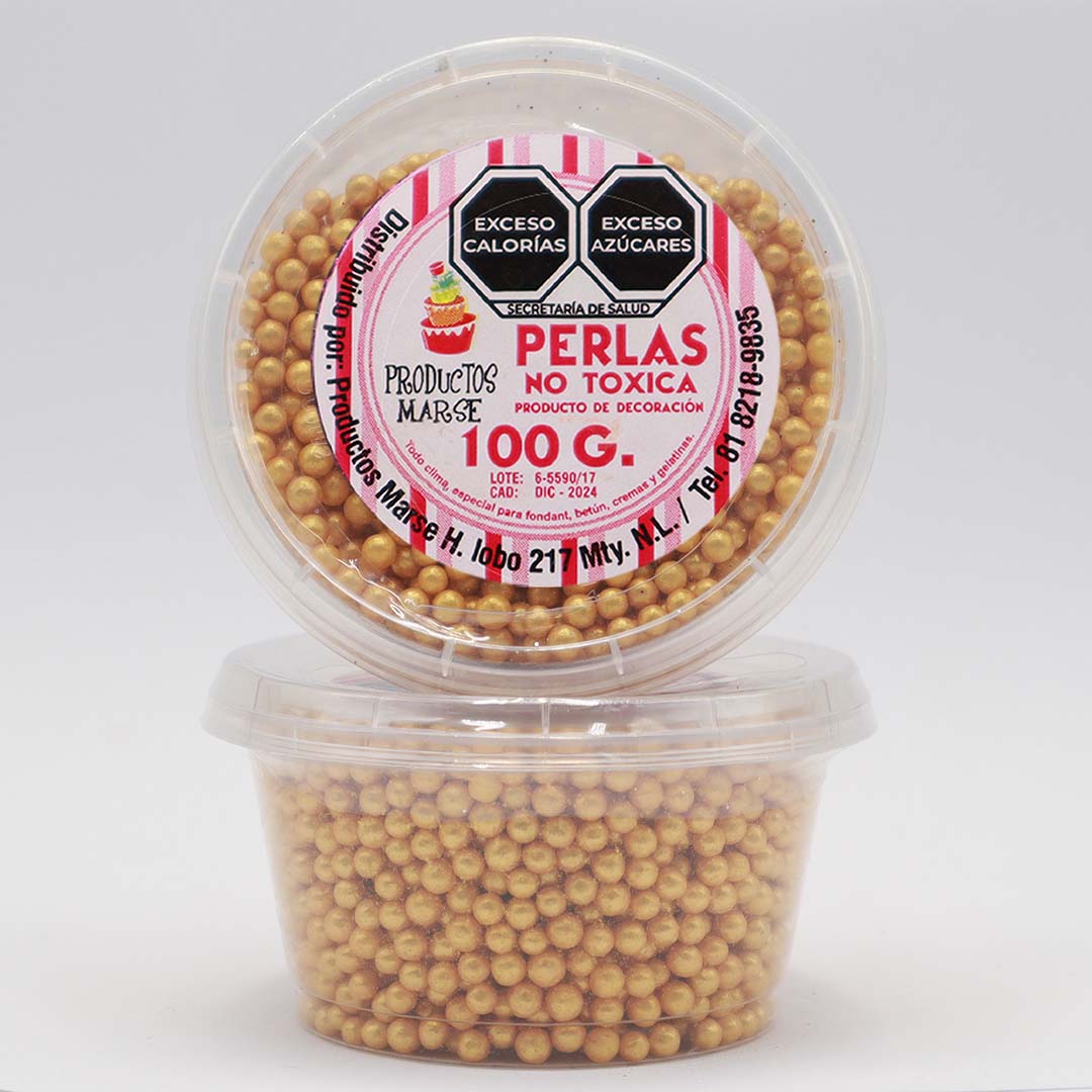 PERLA MATE MEDINA ORO 100 GR MARSE PM023
