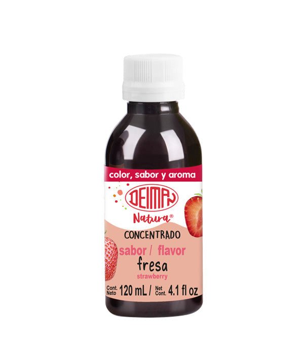 CONCENTRADO NATURA FRESA 120 ML DEIMAN
