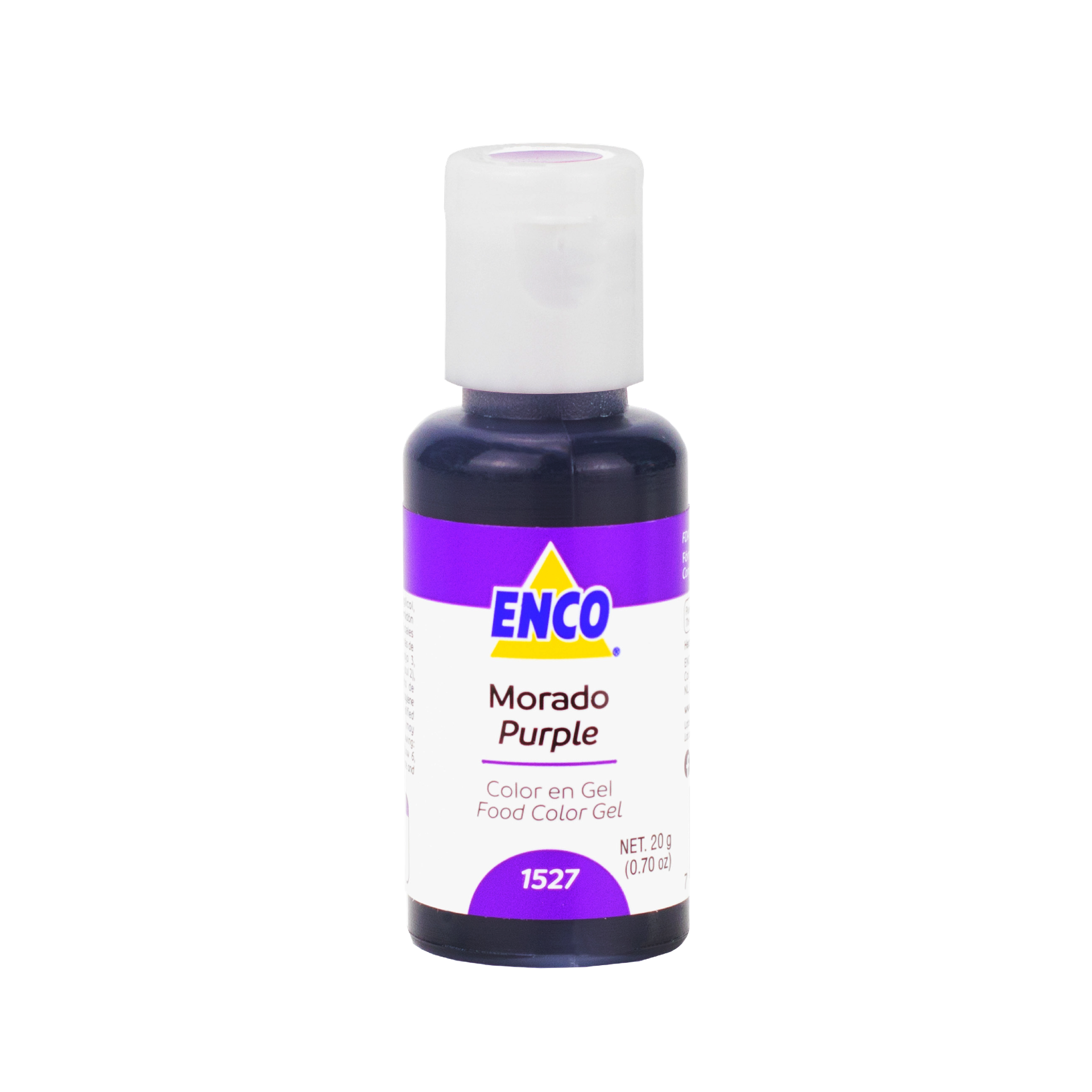 COLOR EN GEL MORADO 20 GR ENCO