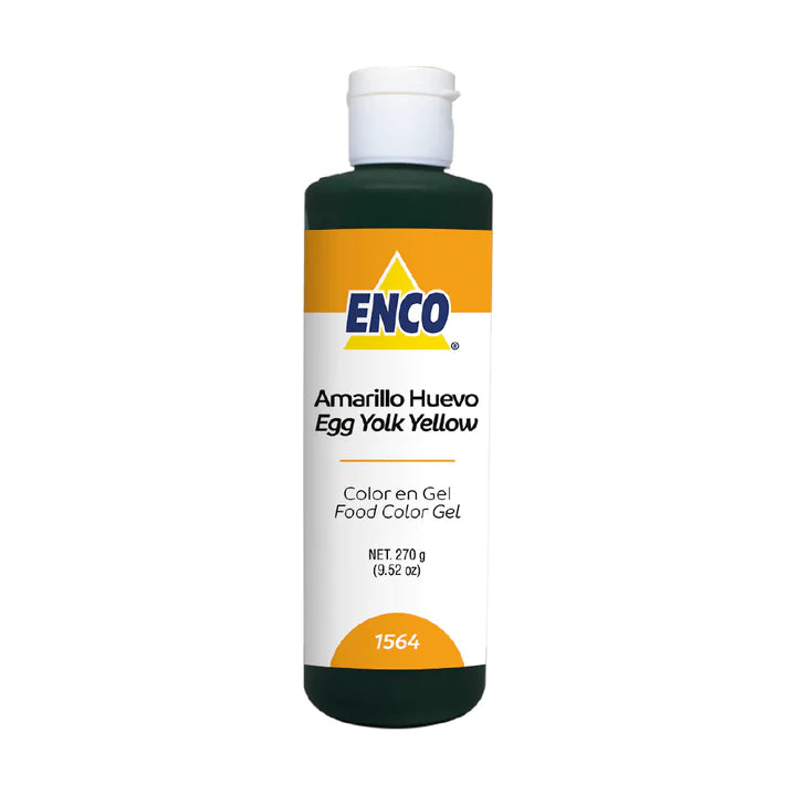 COLOR EN GEL AMARILLO HUEVO 250 GR ENCO