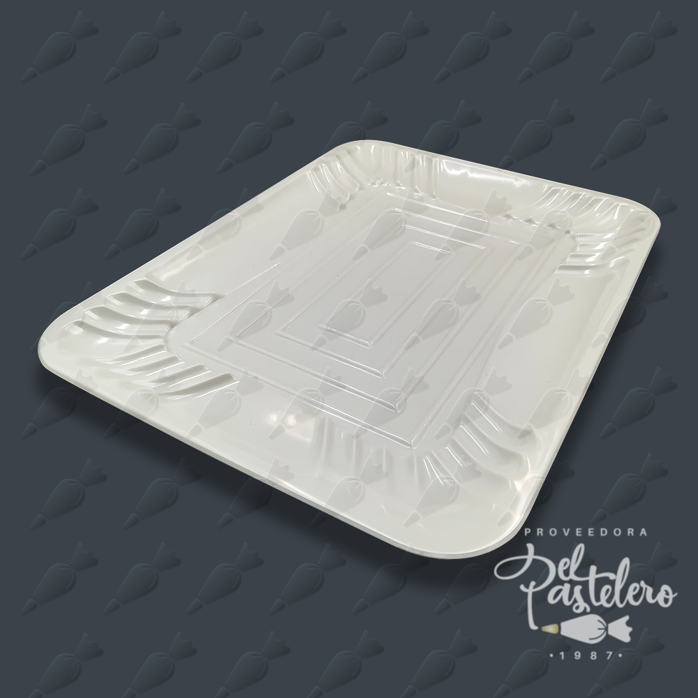 CHAROLA DE PLASTICO RECTANGULAR #14 47 X 37 CM CUEVAS 7