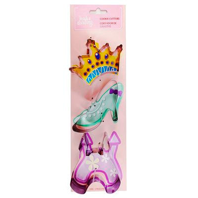 CORTADOR GALLETAS METALICO PRINCESA BAKE DARLING