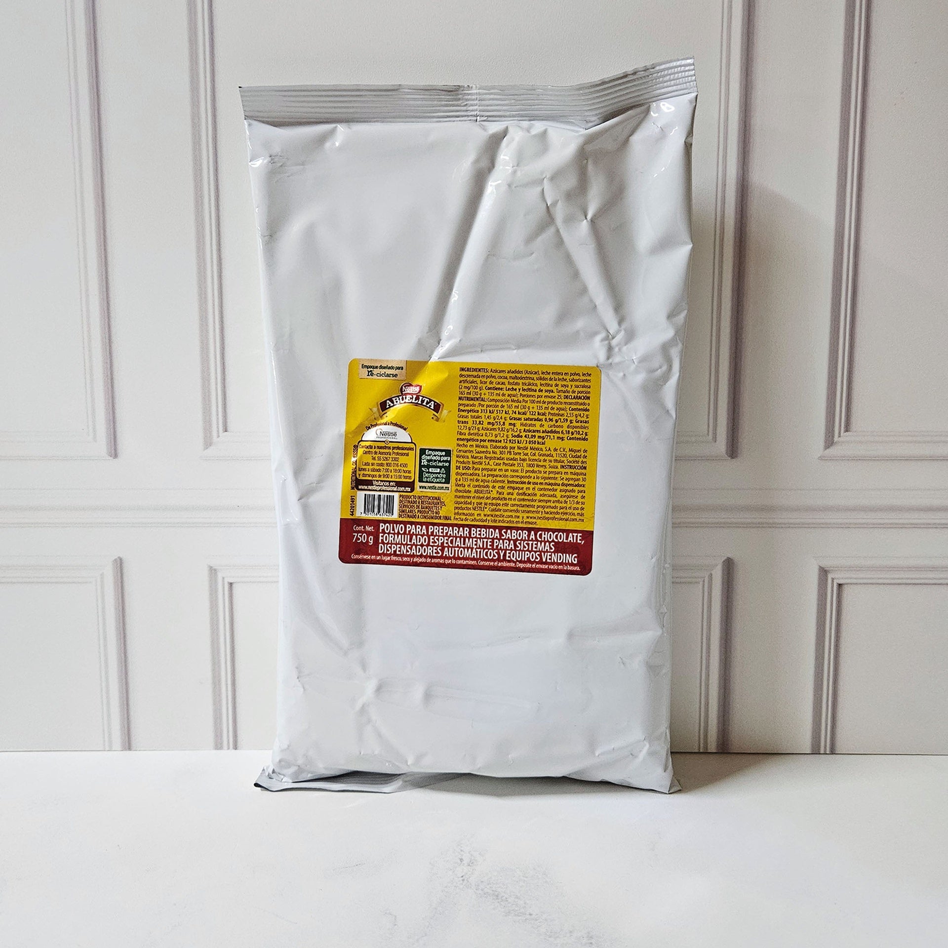 CHOCOLATE ABUELITA EN POLVO BOLSA 750 GR NESTLE