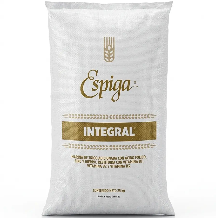 HARINA DE TRIGO INTEGRAL ESPIGA BULTO 25 KG 66954