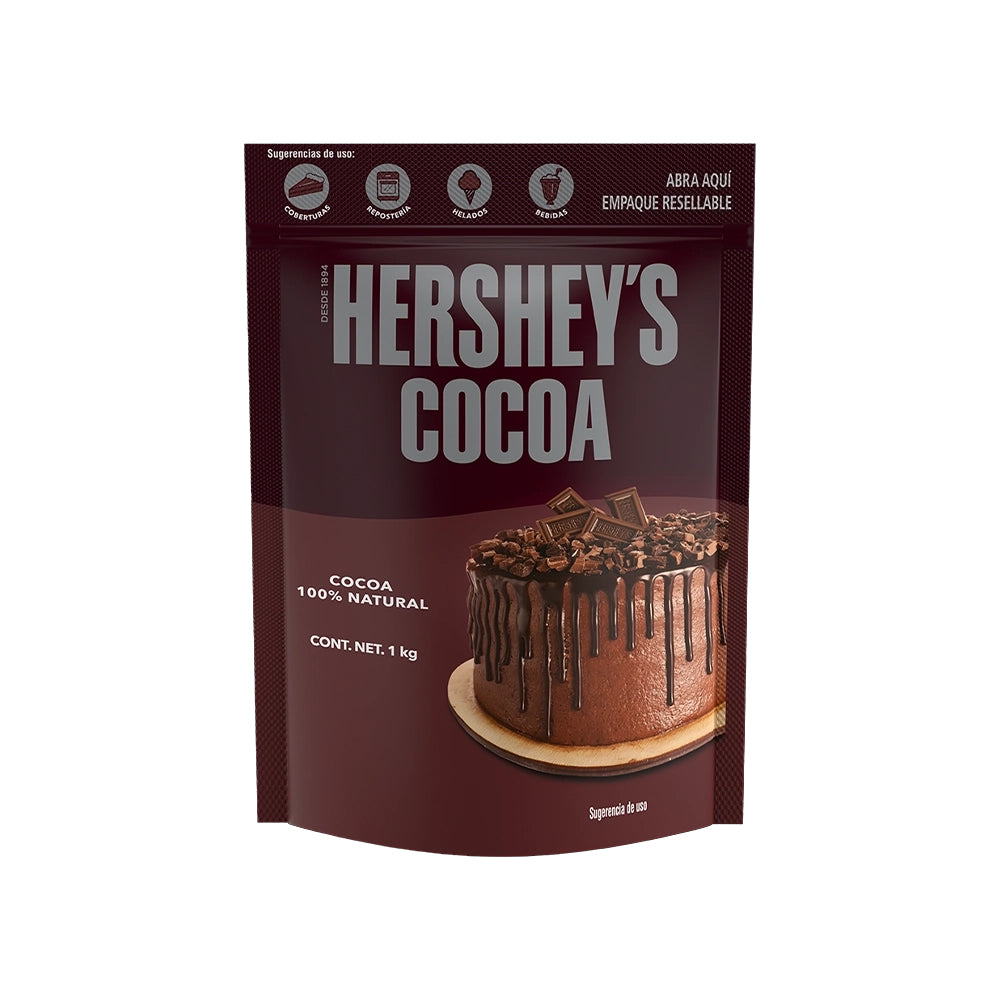 COCOA NATURAL A GRANEL BOLSA 1 KG HERSHEYS