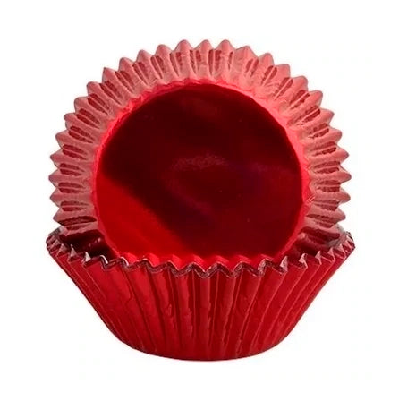 CAPACILLO STD ROJO METALICO 50 PIEZAS BAKE DARLING
