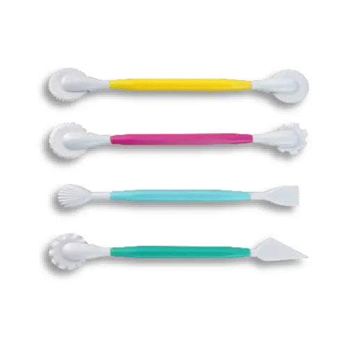 HERRAMIENTAS MOLDEADORES DE FIGURAS 4 PIEZAS ALEGRIA 4-2986