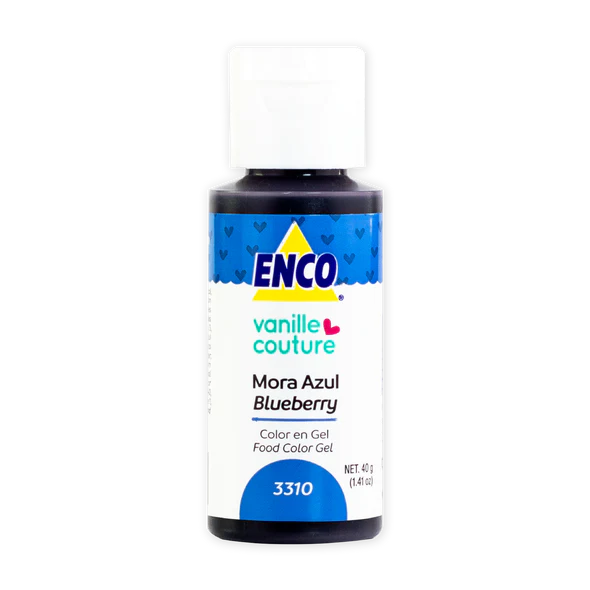 COLOR EN GEL MORA AZUL 40 GR ENCO