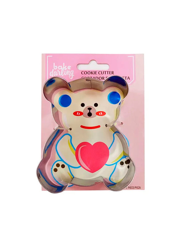 CORTADOR GALLETAS METALICO OSITO PIEZA BAKE DARLING