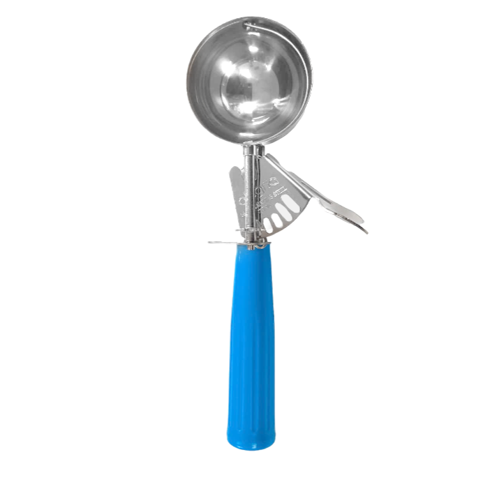 CUCHARA HELADO ACERO INOXIDABLE AZUL 6 CM 4-1006 AZ
