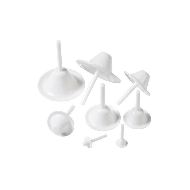 CLAVOS PARA FLOR DE LILYS 4 PIEZAS PLASTICO WILTON