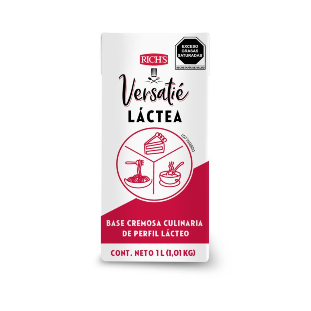 BASE CREMOSA VERSATIE LACTEA UHT 1 LT RICH