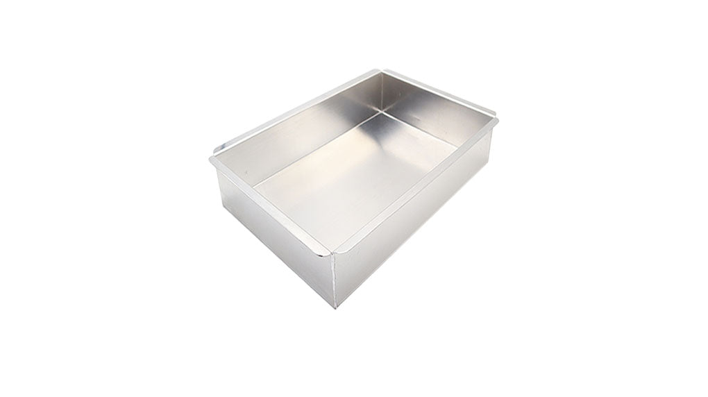 MOLDE RECTANGULAR 1/4 PLANCHA CAL 18 CM ALTO 9 CM ACSA ZC57