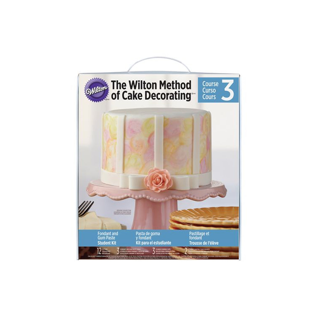 KIT CURSO FONDANT III WILTON